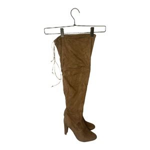 Brown Wild diva over the knee boots